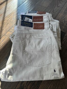 Polo by Ralph Lauren Men’s Khaki Chinos - Light Beige